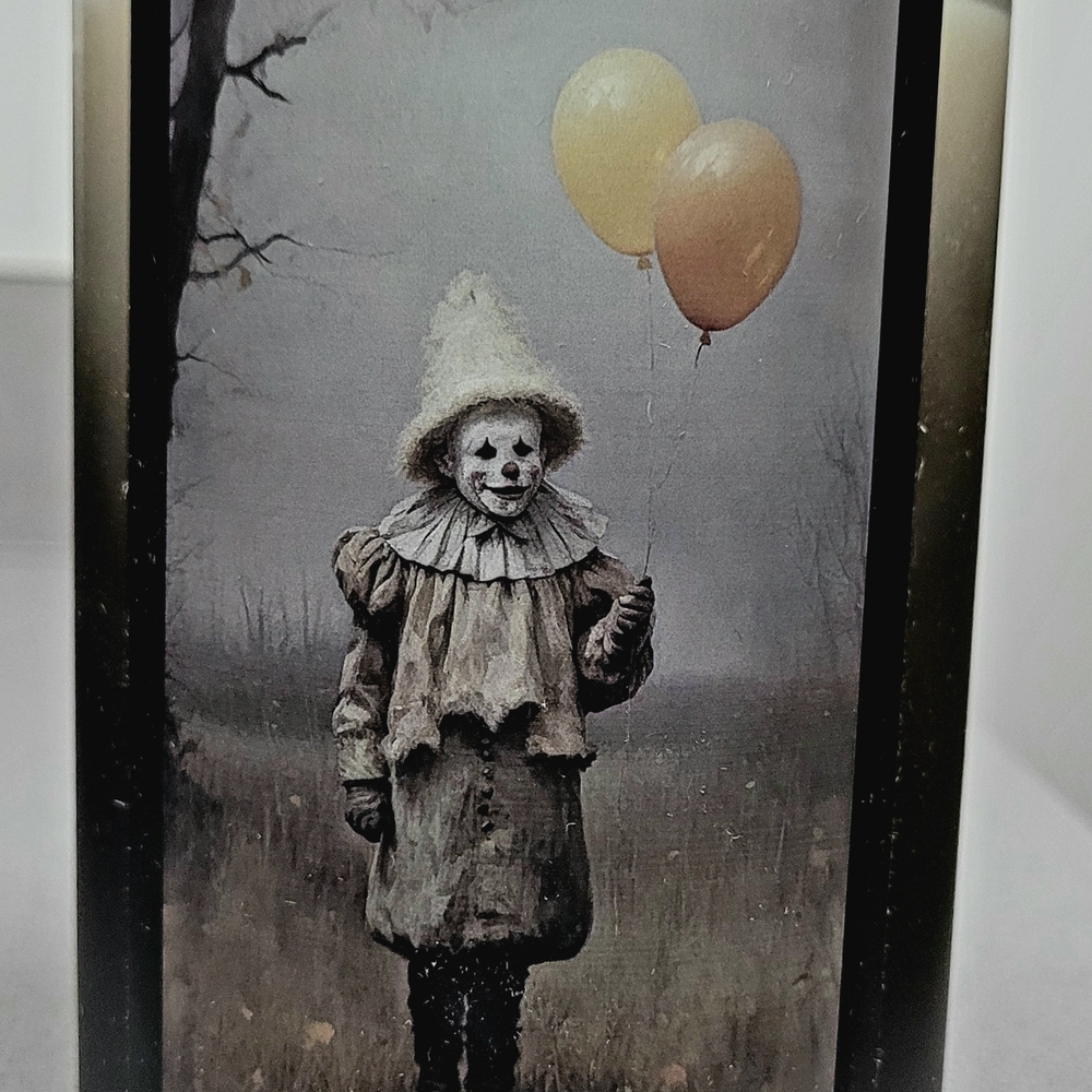 🆕️Creepy Clown Candle w/ Balloons-Kringle Candle